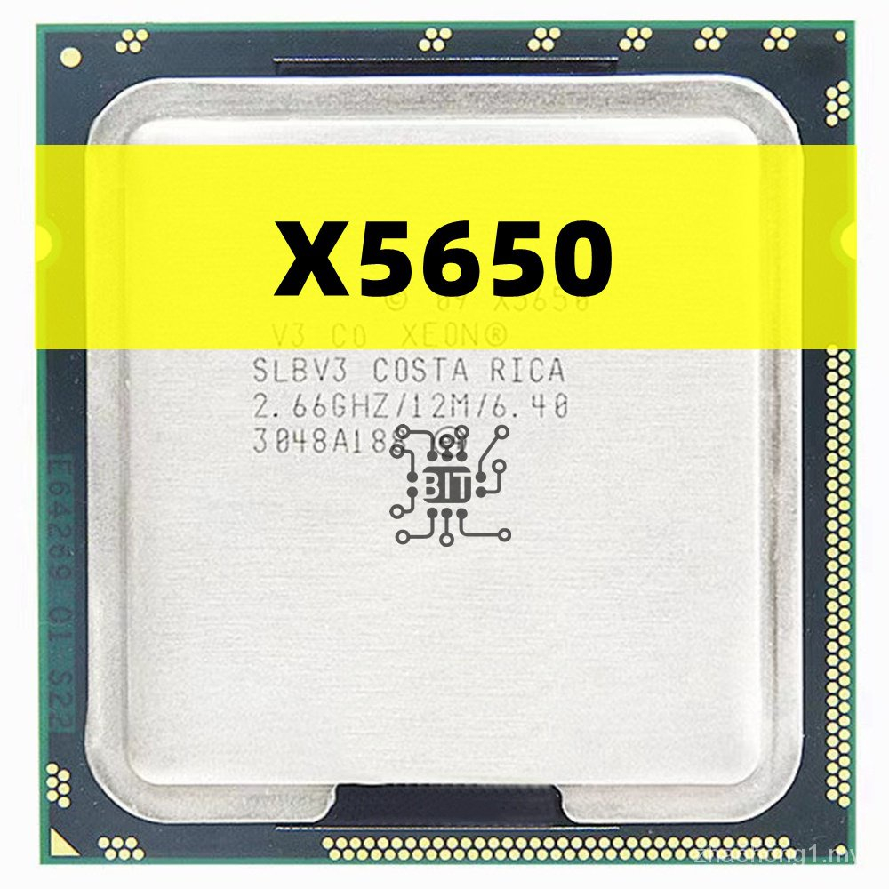 Matched Pair Intel Xeon X5650 12M Cache 2.66GHz 6-Core SLBV3 *SOLD AS
