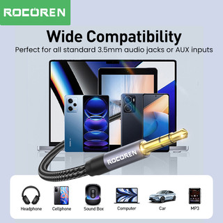 Dây Cáp Âm Thanh Aux Giắc Cắm 3.5mm 3.5mm Chuyên Dụng Cho Điện Thoại / Máy Nghe Nhạc MP3 / Máy Tính