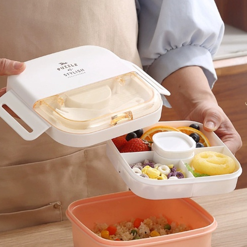 Hộp cơm Cách Nhiệt Phong Cách Nhật Bản Tiện Dụng Mang Theo Dã Ngoại Hộp cơm trưa cách nhiệt Kulomi  hộp bento cho học sinh  Hộp bento kiểu Nhật  Hộp cơm trưa  Hộp bento  Picnic hộp  Lò vi sóng cầm tay giữ tươi hộp ăn cho nhân viên văn phòng