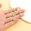 Set 30 Mặt Vòng cổ Hợp Kim Khắc Chữ Fu Phong Cách Trung Hoa Sáng Tạo