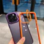 Ốp Điện Thoại Trong Suốt Kèm Miếng Dán Bảo Vệ Ống Kính Máy Ảnh Cho iPhone 14 iPhone 12 13 14 Pro max 11