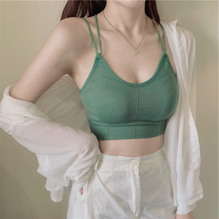 Áo ngực thể thao ZHELIHANGFEI không gọng dây chéo lưng gợi cảm cho nữ