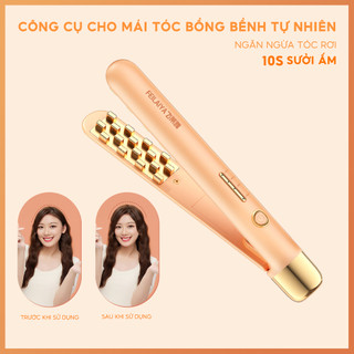 Máy dập phồng chân tóc cao cấp 2024, dập xù giúp tóc phồng tự nhiên, không làm tổn thương tóc