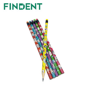 Set 50 Bút Chì Họa Tiết Răng Hoạt Hình Dễ Thương Có Thể Xóa Được