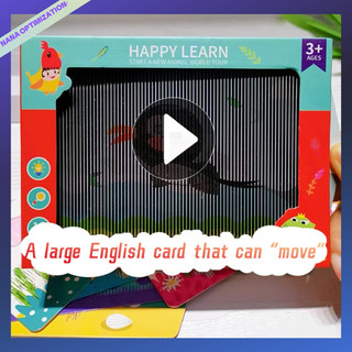 Bộ Thẻ Hoạt Hình Đồ Chơi Giáo Dục Nhận Thức Cho Trẻ Mẫu Giáo