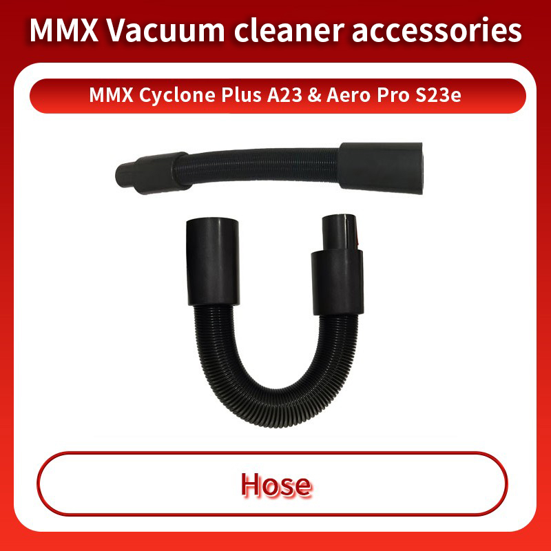 Phù hợp cho máy hút bụi MMX Cyclone Plus A23 & Aero Pro S23e S2306B Bàn chải sàn cơ giới Con lăn Bình nước Bàn chải loại bỏ vết bẩn Bàn chải khoảng cách ống Bàn chải thú cưng Ống uốn cong gió