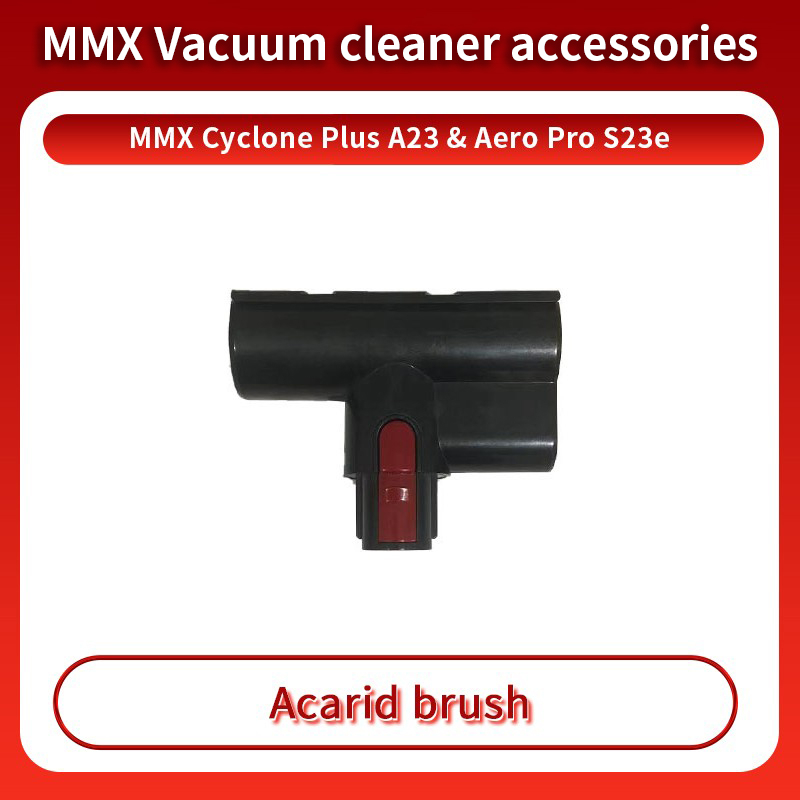 Phù hợp cho máy hút bụi MMX Cyclone Plus A23 & Aero Pro S23e S2306B Bàn chải sàn cơ giới Con lăn Bình nước Bàn chải loại bỏ vết bẩn Bàn chải khoảng cách ống Bàn chải thú cưng Ống uốn cong gió