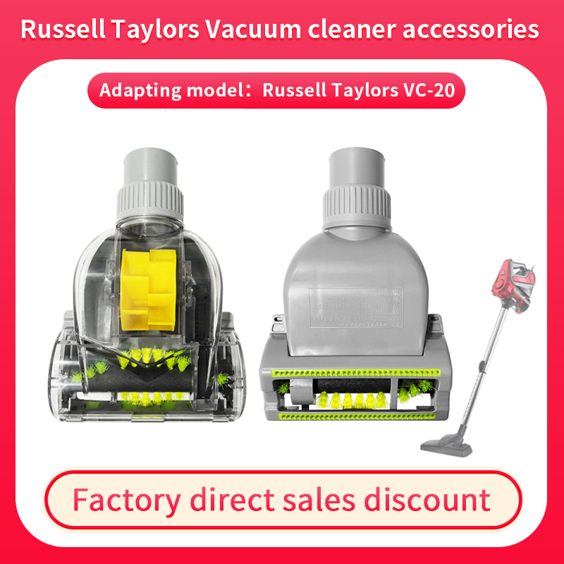 Tương thích với Russell Taylors VC-20 Phụ kiện máy hút bụi Bàn chải sàn Cốc bụi lốc xoáy Bộ lọc HEPA Bàn chải chăn ga gối Thanh nối dài Ống kim loại
