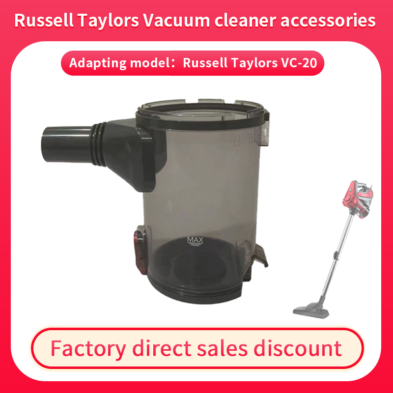 Tương thích với Russell Taylors VC-20 Phụ kiện máy hút bụi Bàn chải sàn Cốc bụi lốc xoáy Bộ lọc HEPA Bàn chải chăn ga gối Thanh nối dài Ống kim loại