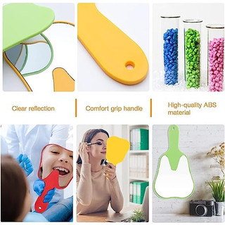 1pc hình dạng răng nha khoa mô hình gương kính hình răng gương nha khoa