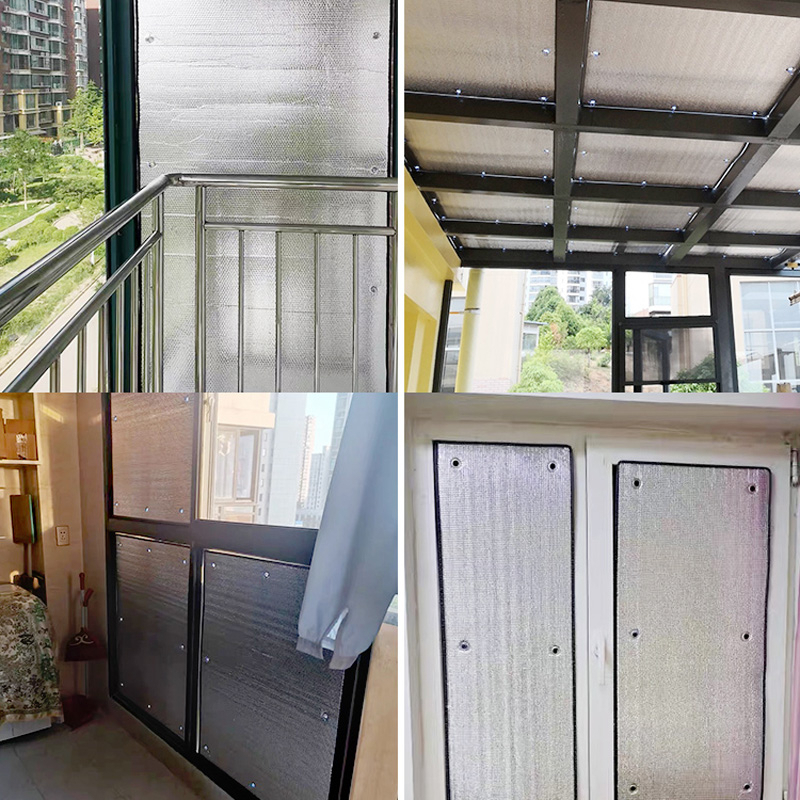Miếng Dán Cửa Sổ Cách Nhiệt Chống Nắng Chống Nóng Tia UV Miếng dán kính chống nắng cách nhiệt cản gió, bụi, ngăn lạnh