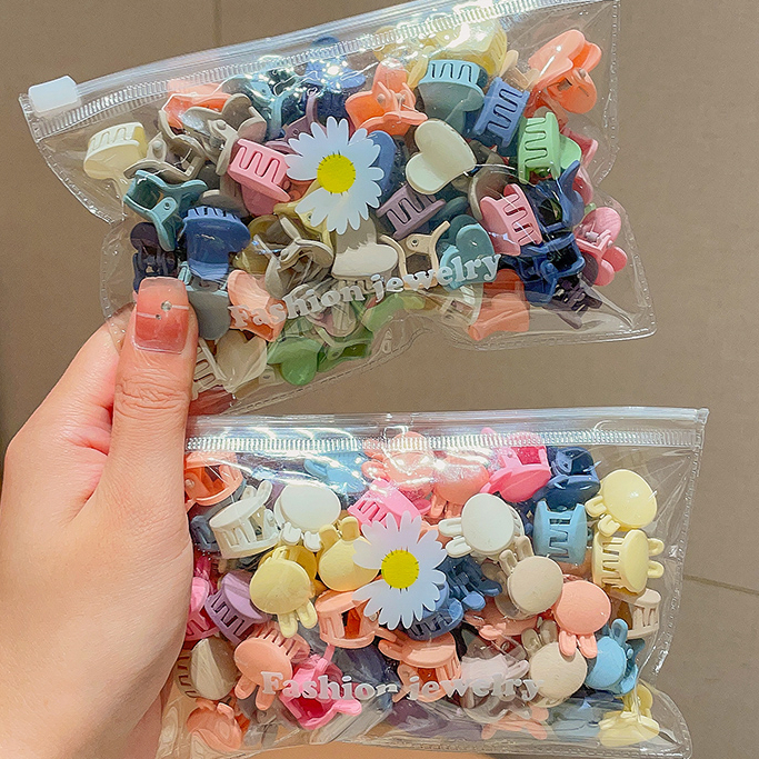 Set 10 / 50 Kẹp tóc cho bé Kẹp Tóc Mini kẹp tóc nhỏ màu kẹp tóc cute kẹp tóc mái kẹp tóc hàn quốc kẹp tóc cho bé gái Dễ Thương Cho Nữ