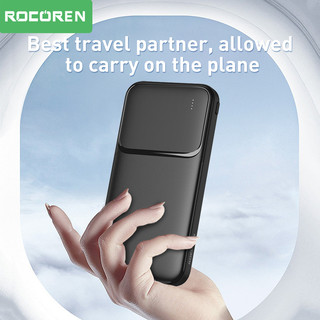 Rocoren Sạc Dự Phòng 10000mAh Thiết Kế Nhỏ Gọn Tiện Dụng