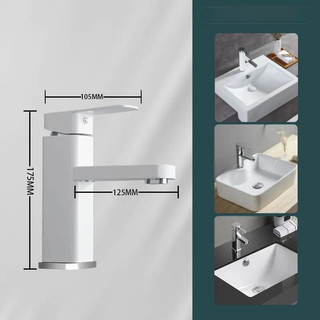 Vòi Nước Nóng Lạnh 4 Lỗ Bằng Thép Không Gỉ 304 Chất Lượng Cao