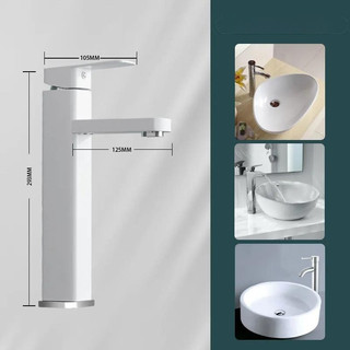 Vòi Nước Nóng Lạnh 4 Lỗ Bằng Thép Không Gỉ 304 Chất Lượng Cao