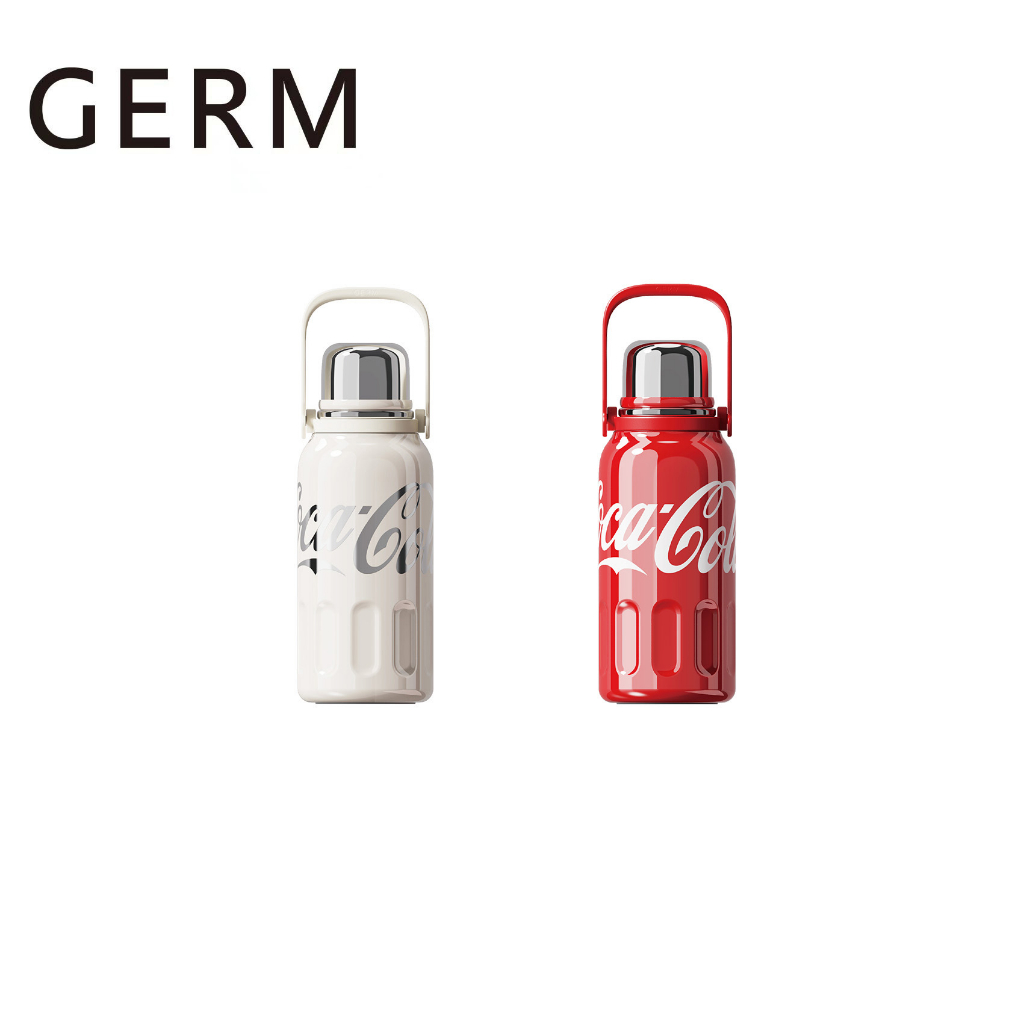 Ảnh Cốc Cách Nhiệt Bằng Thép Không Gỉ 316 800 / 1200ML Có Đồ Lọc Trà Coca Cola Chính Hãng germ 1