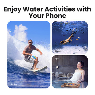 UGREEN Túi Đựng Điện Thoại Chống Nước IPX8 7.2 inch Max iPhone 17 16 15 14 Pro Max Samsung S23 Xiaomi Huawei