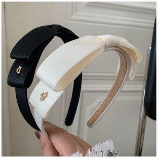 Băng Đô Cài Tóc Thắt Nơ Ruy Băng Tươi Mới Phong Cách Retro Pháp Cho Nữ