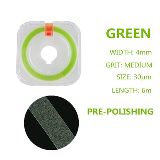 Dải đánh bóng nha khoa 4mm x 6m bộ dụng cụ đa năng máy đánh bóng răng tệp nha khoa để đánh bóng răng sứt mẻ dụng cụ làm sạch giấy nhám răng mài mòn