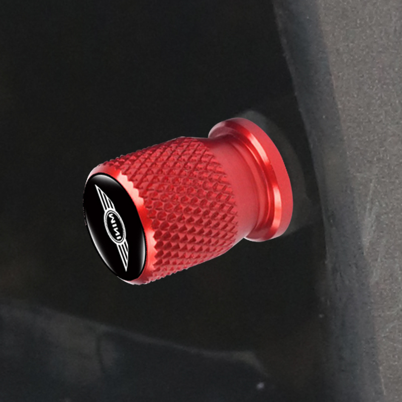 Set 4 Nắp Van Bánh Xe Hơi Mini Cooper One S R50 R53 R56 R60 F55 F56 R57 Bằng Hợp Kim Chống Bụi