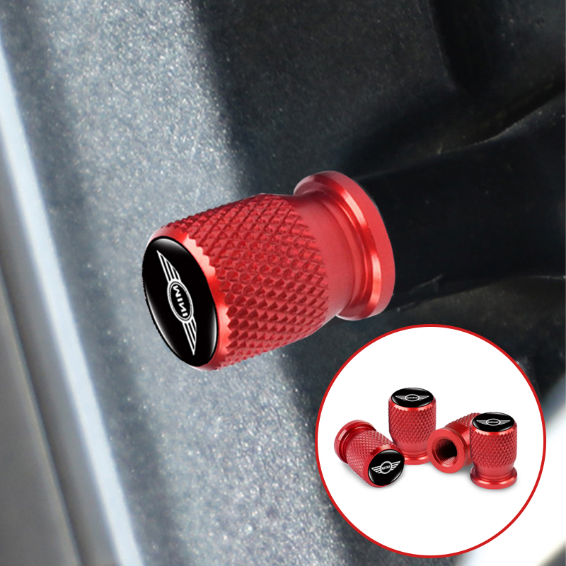 Set 4 Nắp Van Bánh Xe Hơi Mini Cooper One S R50 R53 R56 R60 F55 F56 R57 Bằng Hợp Kim Chống Bụi