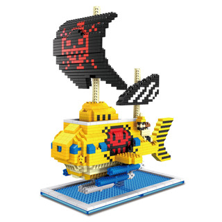 Đồ Chơi Lắp Ráp Mô Hình Tàu Cướp Biển One Piece