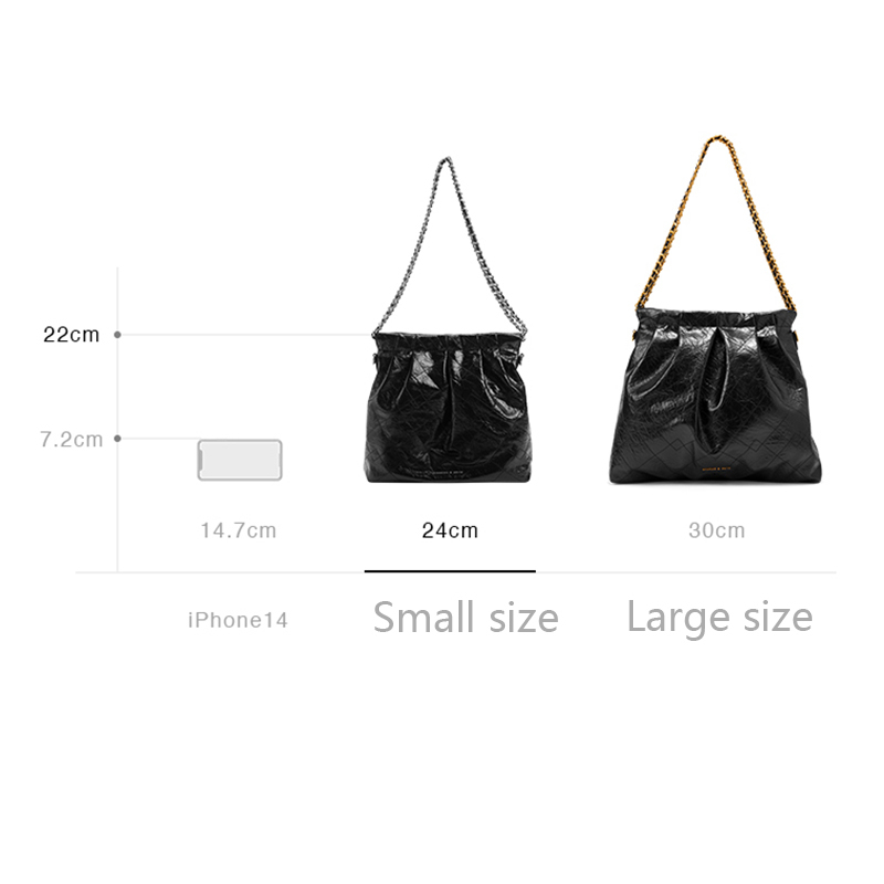 Túi đeo vai dây xích nữ mới Cnk25 20671559/40671449 Túi Tote