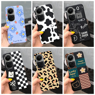 Ốp Điện Thoại Silicon Mềm In Họa Tiết Dễ Thương Cho OPPO Reno 10 CPH2531 / Reno 10 Pro CPH2525 2023 Reno10 10Pro 5G
