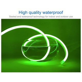 12V Led Neon Dải Đèn Flex Băng Chống Thấm Nước Dây Silicon Thanh 6 Mm Hẹp DIY Giáng Sinh Ngày Lễ Trang Trí Ánh Sáng DC