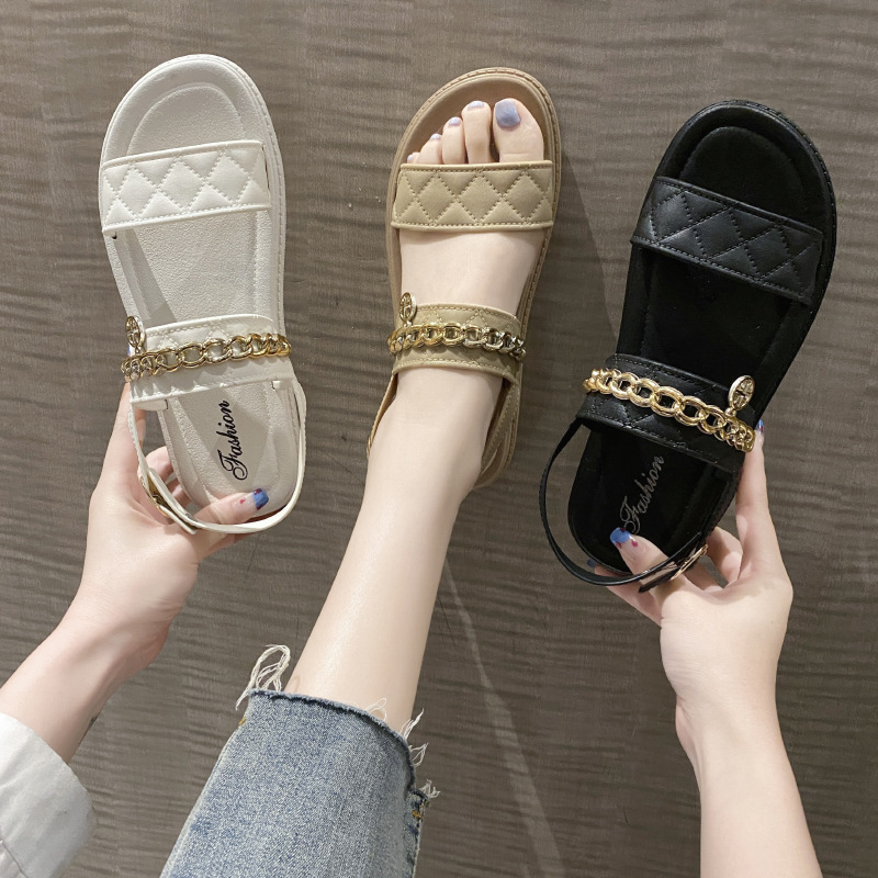 Giày sandal nữ thoải mái thời trang đường phố học sinh Hàn Quốc