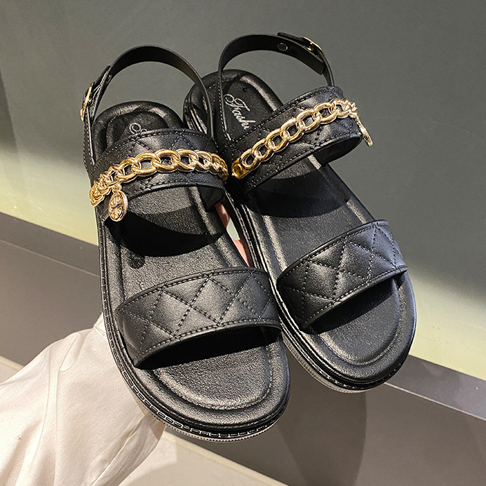 Giày sandal nữ thoải mái thời trang đường phố học sinh Hàn Quốc