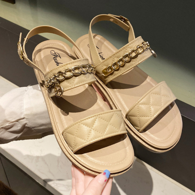 Giày sandal nữ thoải mái thời trang đường phố học sinh Hàn Quốc