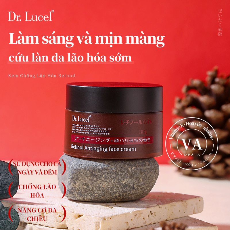 Kem Chống Lão Hóa Dr.Lucel Retinol Nhật Bản