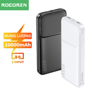 Rocoren Sạc Dự Phòng 10000mAh Thiết Kế Nhỏ Gọn Tiện Dụng