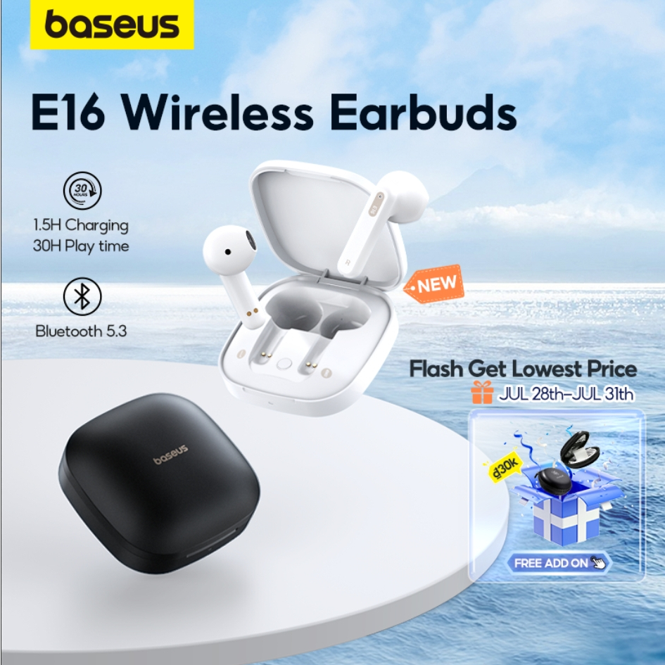 Baseus Tws E Tai Nghe Nh T Tai Kh Ng D Y Bluetooth Ch Ng N C Ipx H Shopee Vi T Nam