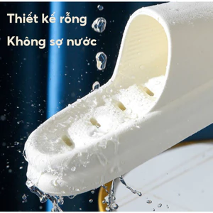 Dép đi trong nhà tắm Dép Cao Su Đi Trong Nhà Tắm Chống Trượt Siêu Nhẹ Phong Cách Mới 2025