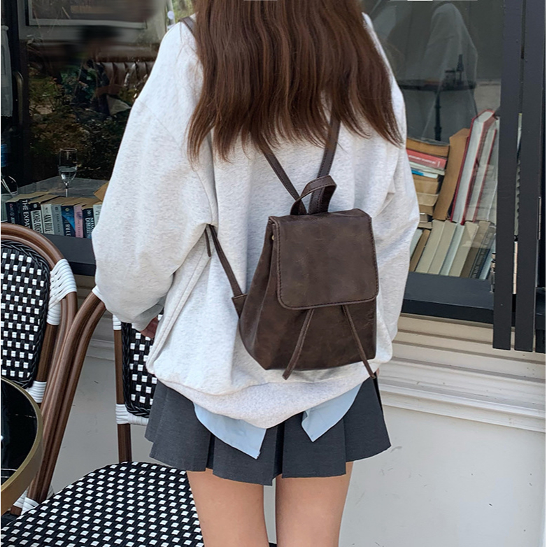 Ba lô nữ ba lô đơn giản cổ điển
