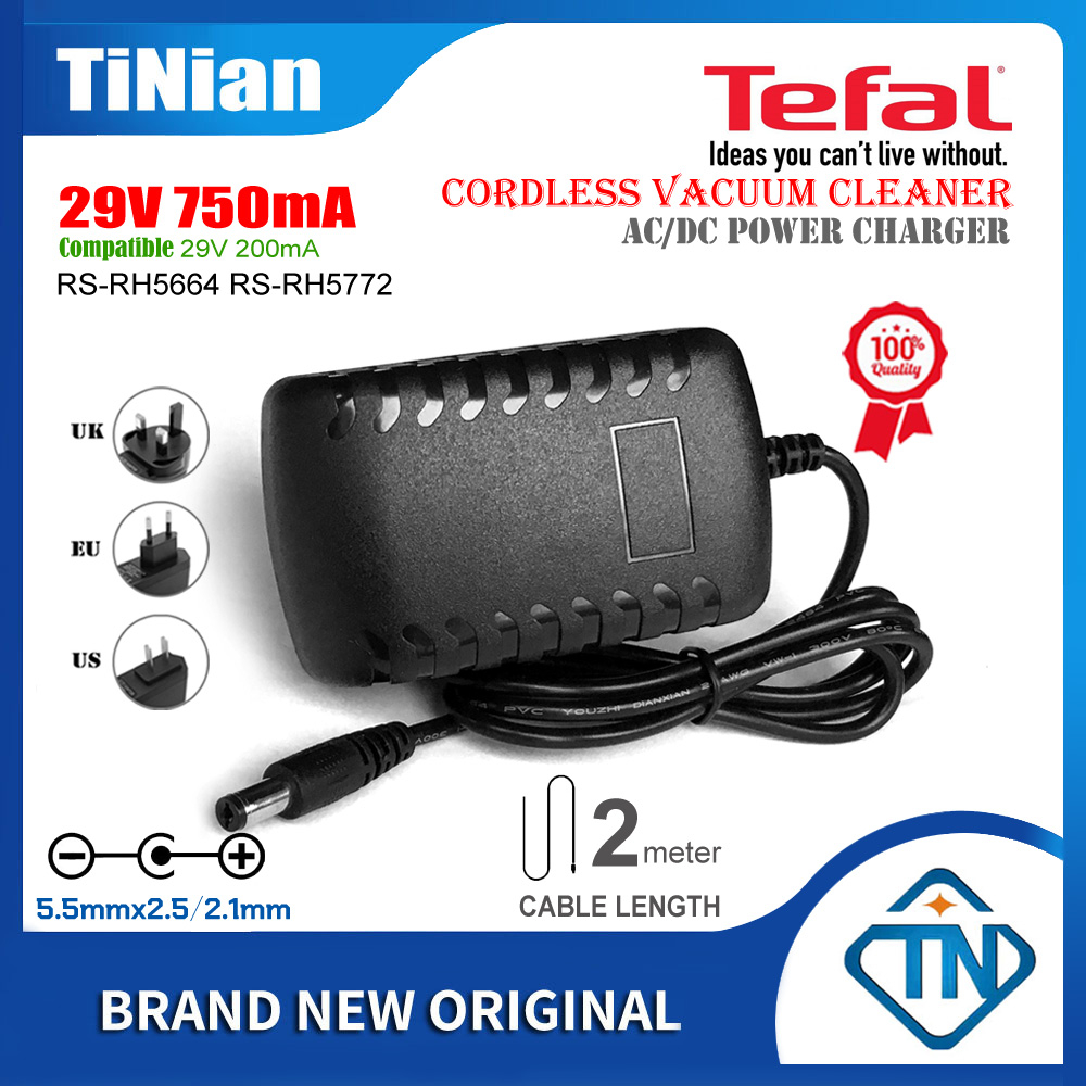 29v 750mA AC / DC Adapter RS-RH5664 Cho Tefal X-PERT 260 Air Force 360 ...