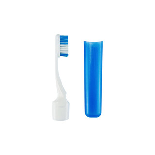 2pcs portable travel folding toothbrush mini soft bristle toothbrush tái sử dụng