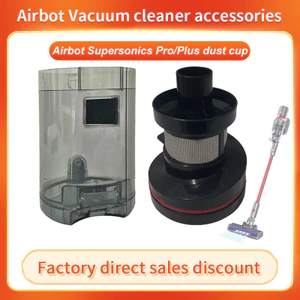 Cốc đựng bụi lốc xoáy có thể tích hợp với máy hút bụi Airbot Supersonics Pro / Plus