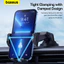 Baseus Giá Đỡ Điện Thoại Gắn Kính Chắn Gió Xe Hơi Cho xiaomi huawei samsung oppo