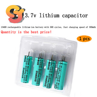 Pin Lithium 350mah 13400 3.7v Có Thể Sạc Lại Kèm Dây Cáp 350mah Tiện Dụng