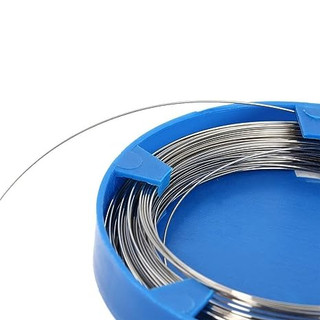 1 cuộn 50g dây kim loại bằng thép không gỉ nha khoa 0,5mm-1,6mm