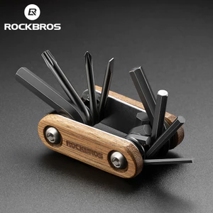 Rockbros 8 trong 1 Đa Năng Xe Đạp Công Cụ Sửa Chữa Kết Hợp Nội Thất Lục Giác Tháo Lắp Công Cụ Bảo Trì Di Động Xe Đạp Đường Núi