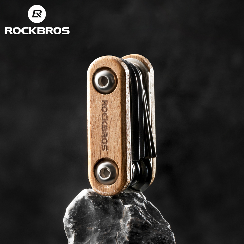 Rockbros 8 trong 1 Đa Năng Xe Đạp Công Cụ Sửa Chữa Kết Hợp Nội Thất Lục Giác Tháo Lắp Công Cụ Bảo Trì Di Động Xe Đạp Đường Núi