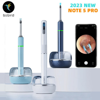 Bebird Note 5 Pro Max Phiên bản cuối cùng 10 Megapixel Nội soi trực quan Earpick Nhíp Công cụ loại bỏ sáp tai tất cả trong 1