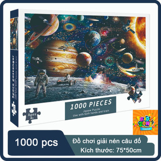 1.000 Miếng Đồ Chơi Xếp Hình Giấy Xếp Hình Đồ Chơi Giáo Dục Anime / Phong Cảnh Nhiều Hình Ảnh Có Sẵn Kích Thước: 75cmx50cm
