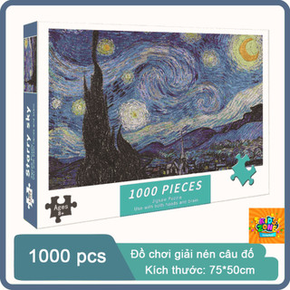 1.000 Miếng Đồ Chơi Xếp Hình Giấy Xếp Hình Đồ Chơi Giáo Dục Anime / Phong Cảnh Nhiều Hình Ảnh Có Sẵn Kích Thước: 75cmx50cm