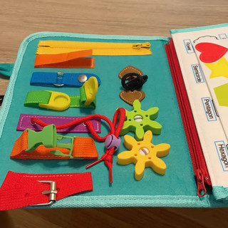 Bảng Đồ Chơi Montessori 5 Trong 1 Giáo Dục Sớm Cho Bé 1-4 Tuổi