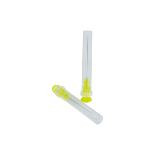 Nha khoa endo tưới ống tiêm đầu kim 100 cái lỗ bên cuối-đóng 25g / 27g / 30g